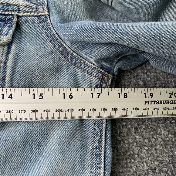 GAP Jean Jacket Women’s Small Blue Denim Light Wash Y2K Vintage - Picture 6 of 11